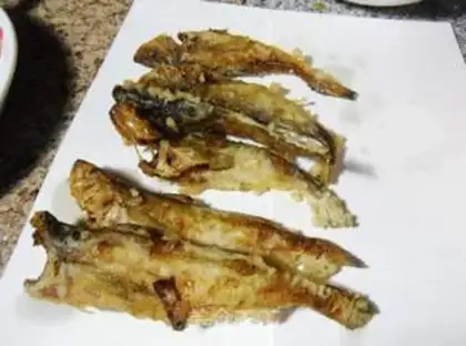 Make Dried fish step 6