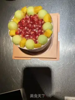 Make Pomegranate cheesemus step 20