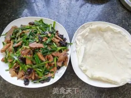 Make Vegetable spring rolls step 13