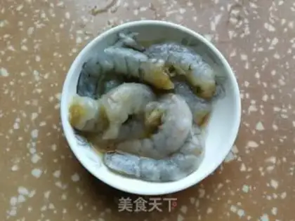 Make Shrimp silk tofu step 0