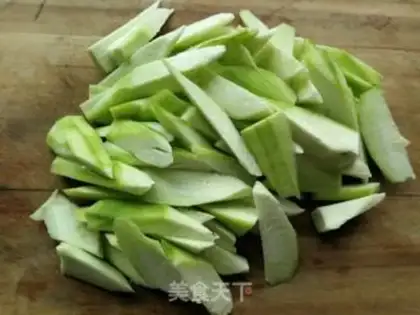 Make Shrimp silk tofu step 2
