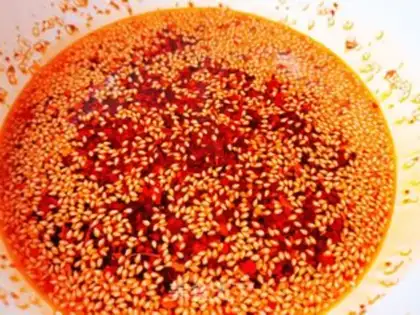 Make Sichuan chili step 15