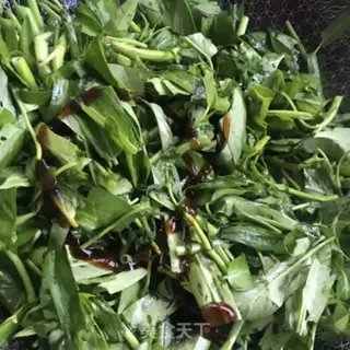 Make Tea and oil and cabbage step 5