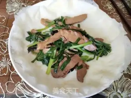 Make Vegetable spring rolls step 15