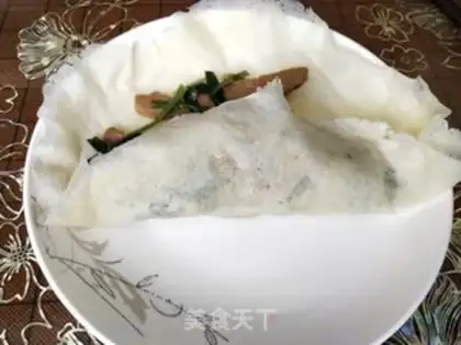 Make Vegetable spring rolls step 16