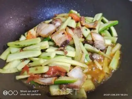 Make Fried cucumber step 5