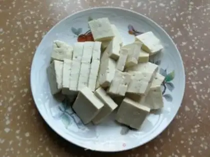 Make Shrimp silk tofu step 3