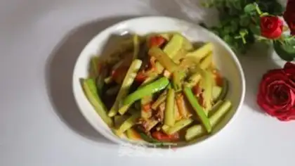 Make Fried cucumber step 6