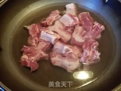 Make Bean horn dry-burned ribs step 0