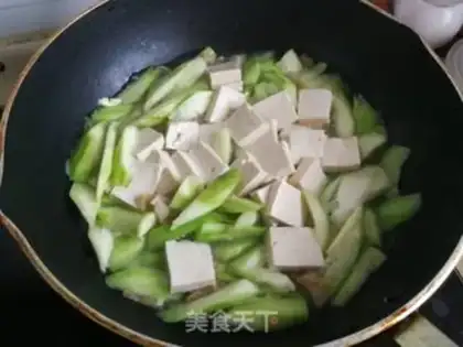 Make Shrimp silk tofu step 5