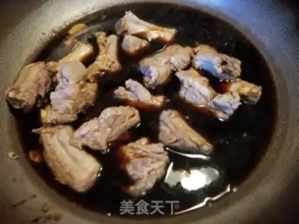 Make Bean horn dry-burned ribs step 8