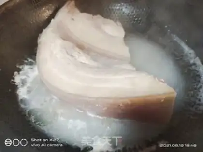 Make Five-flower celery step 1
