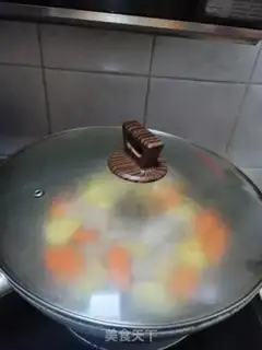Make Curry potatoes for the heart step 6