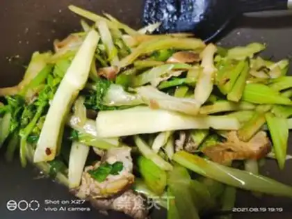 Make Five-flower celery step 6