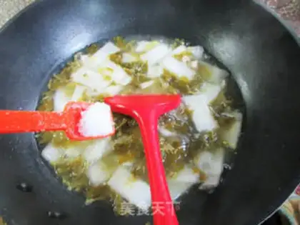 Make Soup of pickles step 5