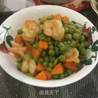 Make Shrimp and sweet peas step 6