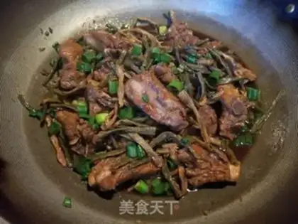 Make Bean horn dry-burned ribs step 12