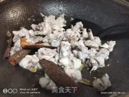 Make Creamed duck step 2