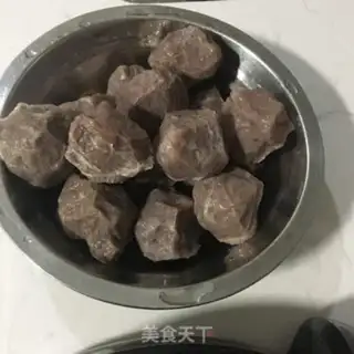 Make Beefball chops step 0