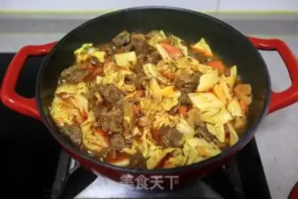 Make Spicy beef pan step 8