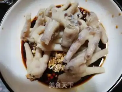 Make Sour chicken claws step 7