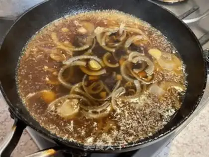 Make Swimming onions and pork chops step 13