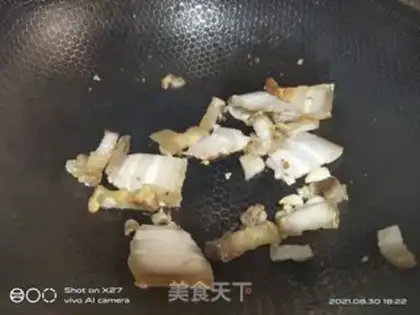 Make Garlic fragrance step 2