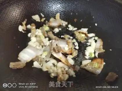Make Garlic fragrance step 3