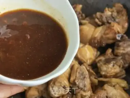 Make Yellow chicken step 6