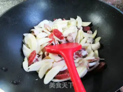 Make Sausage squid step 9