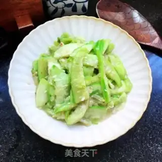 Make walnut oil and silk melon step 7