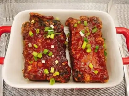 Make A big piece of salt roasted meat step 4