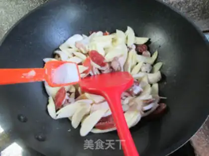 Make Sausage squid step 10