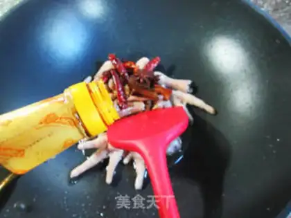 Make Potato chicken claws step 4
