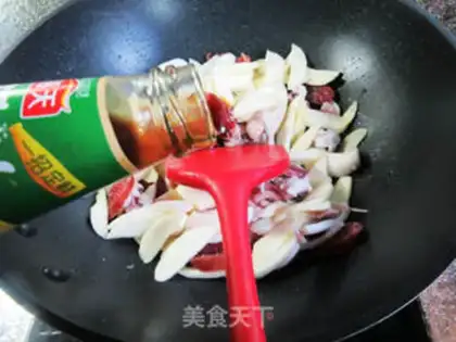 Make Sausage squid step 11