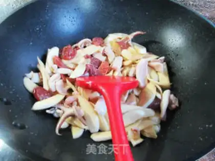 Make Sausage squid step 12