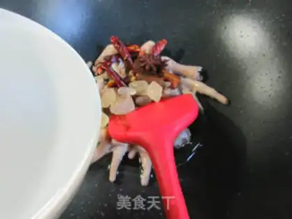 Make Potato chicken claws step 8