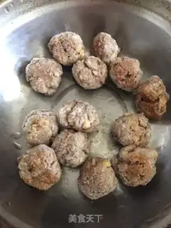 Make Tomato meatball powder step 1