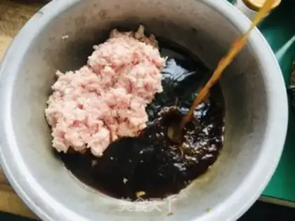 Make Pumpkin with meat step 3