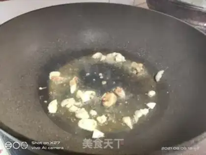 Make Garlic emptiness step 1