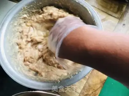 Make Pumpkin with meat step 4