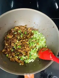Make Pork powder buns step 7