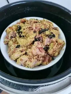 Make Little bean evaporated ribs step 4