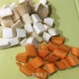 Make Shrimp is three colors step 2