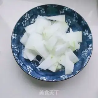 Make Shrimp peeled melons step 1