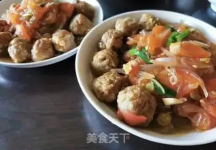 Make Tomato meatball powder step 8