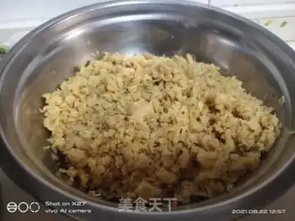 Make radish and meat dumplings step 0