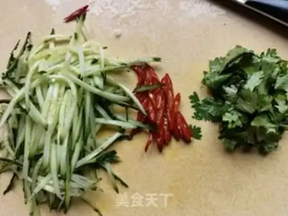 Make Fried noodles step 2