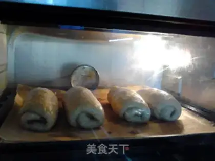 Make Black whole wheat salami roll step 13