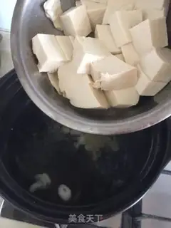Make Tofu soup step 4